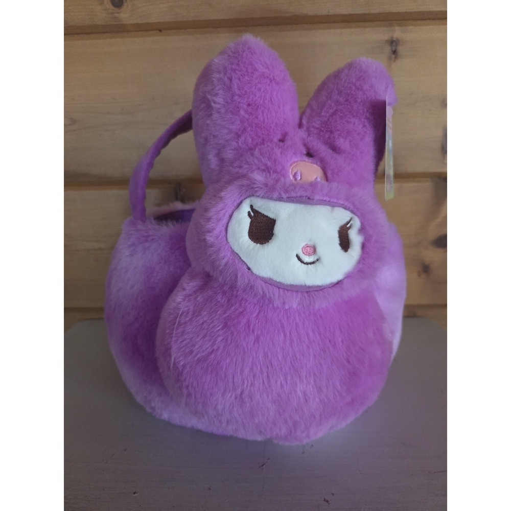 Peeps - Hello Kitty & Friends KUROMI‎ Plush Basket Purple 11 inch